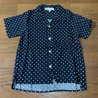 グローバルワーク(GLOBAL WORK)のドット柄シャツ(ブラウス)