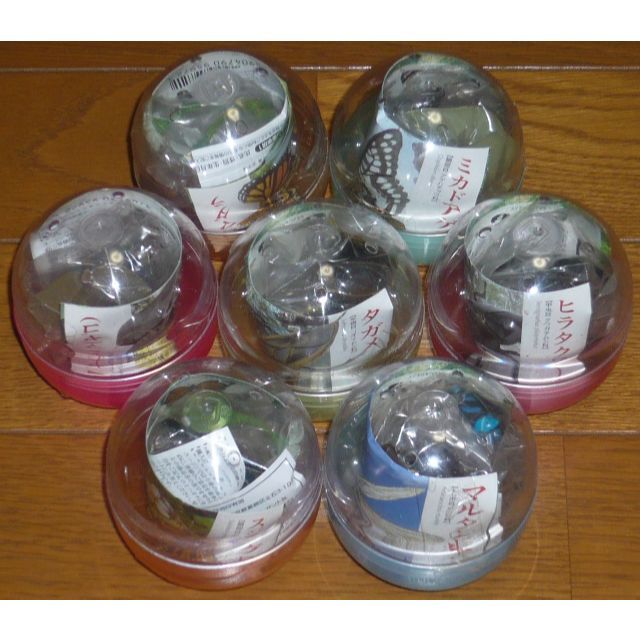 新品未開封　原色日本昆虫図鑑Ⅲ　全7種　ユージン　タガメ／ヒラタクワガタなど
