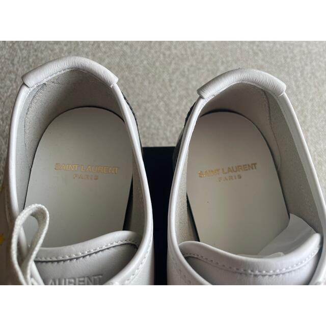 Saint Laurent(サンローラン)のSAINT LAURENT PARIS JAY 05 レザースニーカー メンズの靴/シューズ(スニーカー)の商品写真