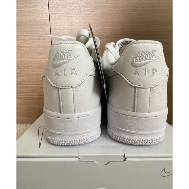 NIKE - NIKE AIR FORCE 1 WHITE Pebbled Leatherの通販 by TETRA's ...