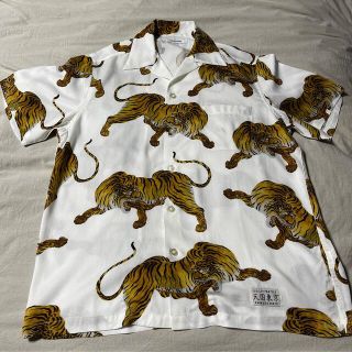 ワコマリア(WACKO MARIA)のWACKOMARIA HAWAIIAN SHIRT SS 半袖 虎柄 (S)(シャツ)