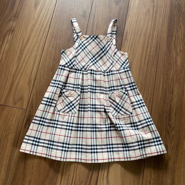 BURBERRY(バーバリー)のバーバリーワンピース　110 キッズ/ベビー/マタニティのキッズ服女の子用(90cm~)(ワンピース)の商品写真