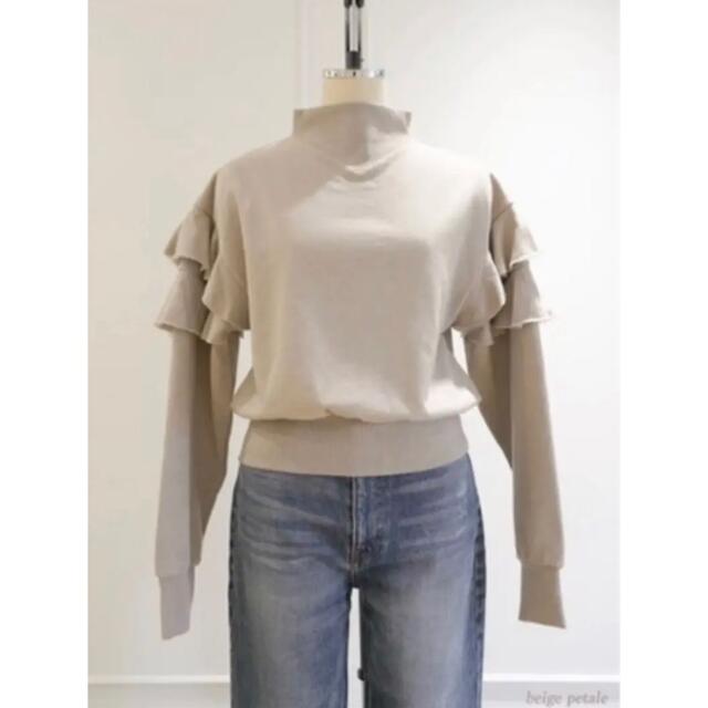 herlipto新品未使用Ruffled Cotton-Jersey Sweat