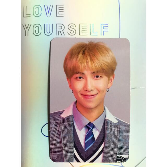 防弾少年団(BTS)(ボウダンショウネンダン)の【公式】BTS LOVE YOURSELF LYS 結 トレカ RM ナムジュン エンタメ/ホビーのCD(K-POP/アジア)の商品写真