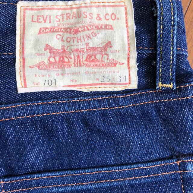 Levi's - Levi'sリーバイス701 モンローデニム ハイウエスト ロール