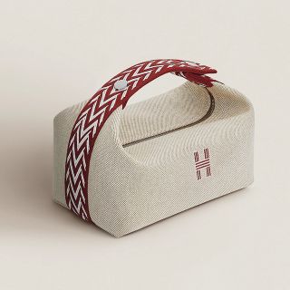 エルメス(Hermes)の【新品・限定価格】エルメス ブリッド・ア・ブラック バス用ポーチ PM 赤 赤茶(ポーチ)