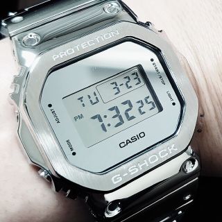 信頼 CASIO G-SHOCK DW-5600E カスタム 腕時計(デジタル