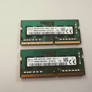 DDR4 8GBメモリ 2400T (4GBx2) ノートPCなどに Hyni(PCパーツ)