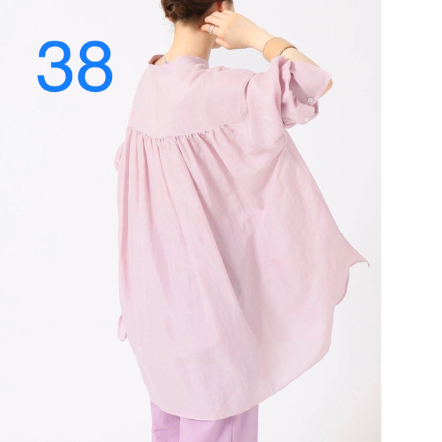 IENA - イエナ ラミーリヨセルバックギャザーシャツ 38の通販 by mari's shop｜イエナならラクマ