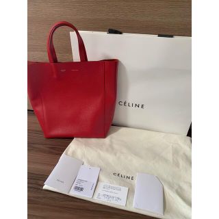 セリーヌ(celine)のCÉLINE セリーヌ  スモールカバ レッド(ショルダーバッグ)