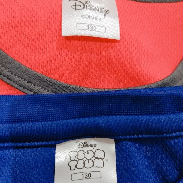 Disney(ディズニー)のTSUM TSUM　Tシャツ　他　４点セット　SIZE130 キッズ/ベビー/マタニティのキッズ服女の子用(90cm~)(Tシャツ/カットソー)の商品写真