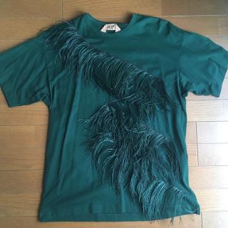 n21　オーストリッチフェザー　Tシャツ