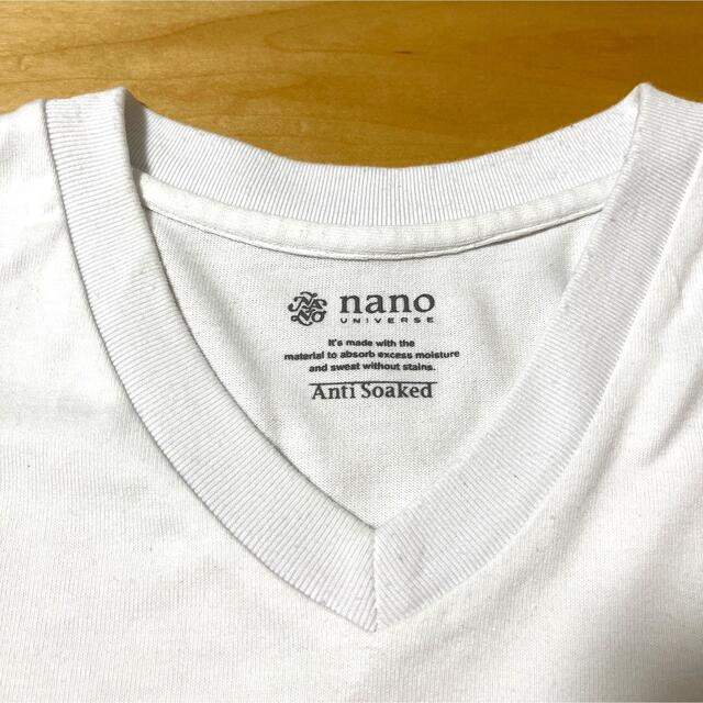 nano・universe(ナノユニバース)のAnti soaked 汗染み防止Tシャツ　ナノユニバース メンズのトップス(Tシャツ/カットソー(半袖/袖なし))の商品写真