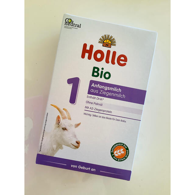 宅急便】Holle(ホレ)Bio 山羊ミルクSTEP1(生後0日〜) 6箱