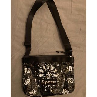 シュプリーム(Supreme)のsupreme BANDANA TARP SIDE BAG mh様専用(ショルダーバッグ)
