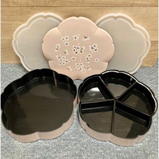 アフタヌーンティー(AfternoonTea)の[値下げ！]新品未使用！桜型の重箱(弁当用品)