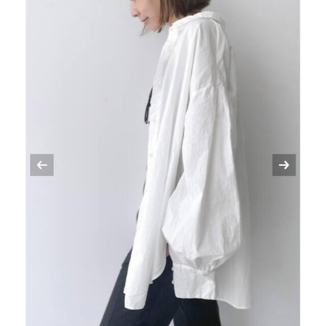 L'Appartement DEUXIEME CLASSE(アパルトモンドゥーズィエムクラス)のアパルトモン GOOD GRIEF! グッドグリーフGather Blouse レディースのトップス(シャツ/ブラウス(長袖/七分))の商品写真