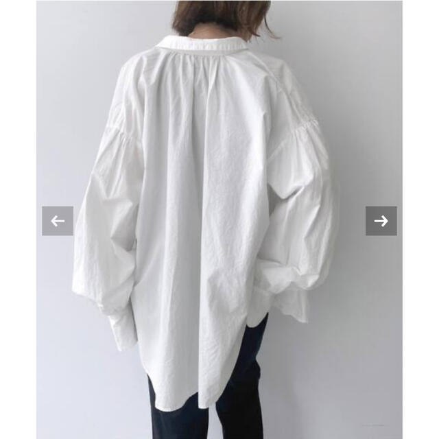 L'Appartement DEUXIEME CLASSE(アパルトモンドゥーズィエムクラス)のアパルトモン GOOD GRIEF! グッドグリーフGather Blouse レディースのトップス(シャツ/ブラウス(長袖/七分))の商品写真