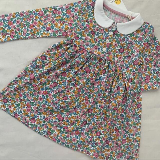 Boden(ボーデン)のmini boden ♡ ワンピース ビンテージフローラル キッズ/ベビー/マタニティのキッズ服女の子用(90cm~)(ワンピース)の商品写真