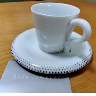 スタージュエリー(STAR JEWELRY)の【新品】スタージュエリー　ペア　カップ&ソーサー(グラス/カップ)