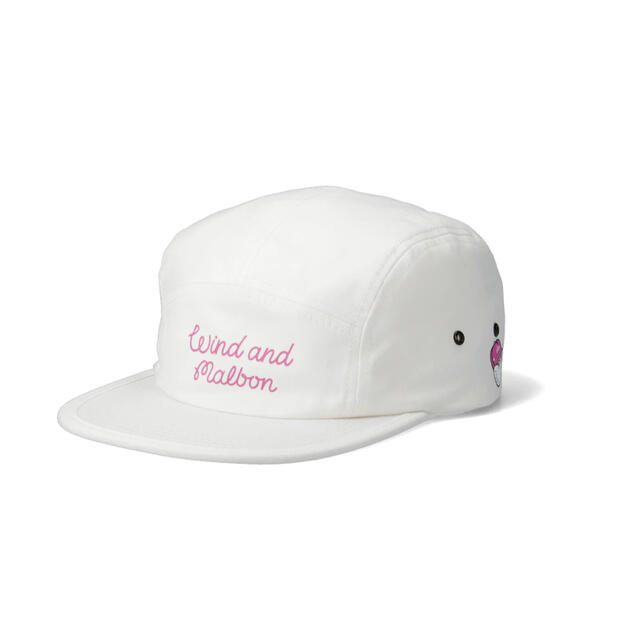 MALBON × WDS JET CAP / WHITE (MALBON-06)