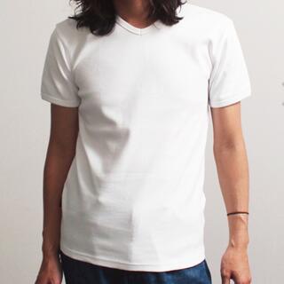 アヴィレックス(AVIREX)の新品アヴィレックスSサイズVネック定番半袖Tシャツ！(Tシャツ/カットソー(半袖/袖なし))