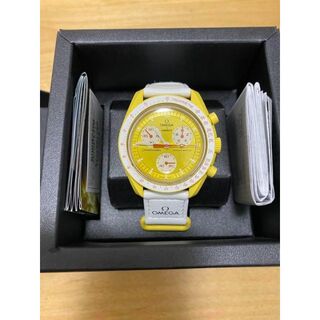 オメガ(OMEGA)のSwatch × Omega MissionontheSun新品 4/20購入(腕時計(デジタル))
