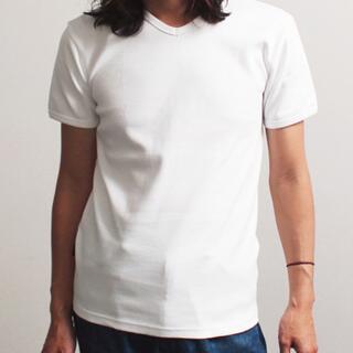 アヴィレックス(AVIREX)の新品アヴィレックスMサイズVネック定番半袖Tシャツ！(Tシャツ/カットソー(半袖/袖なし))