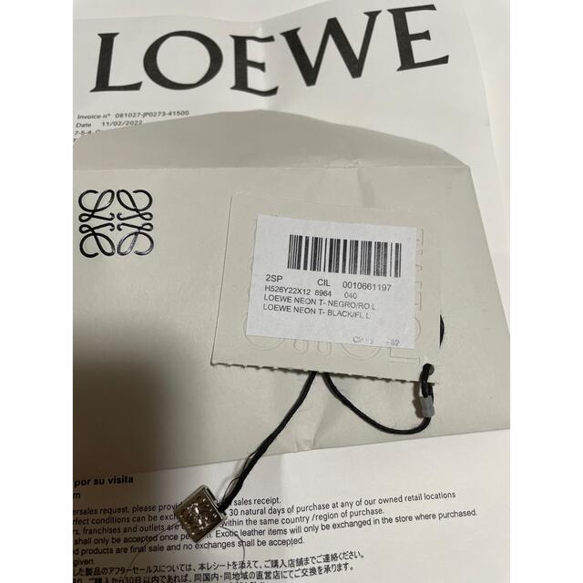 LOEWE(ロエベ)の新品 LOEWE ロエベ  ネオン Tシャツ  コットン アナグラム 22SS メンズのトップス(Tシャツ/カットソー(半袖/袖なし))の商品写真
