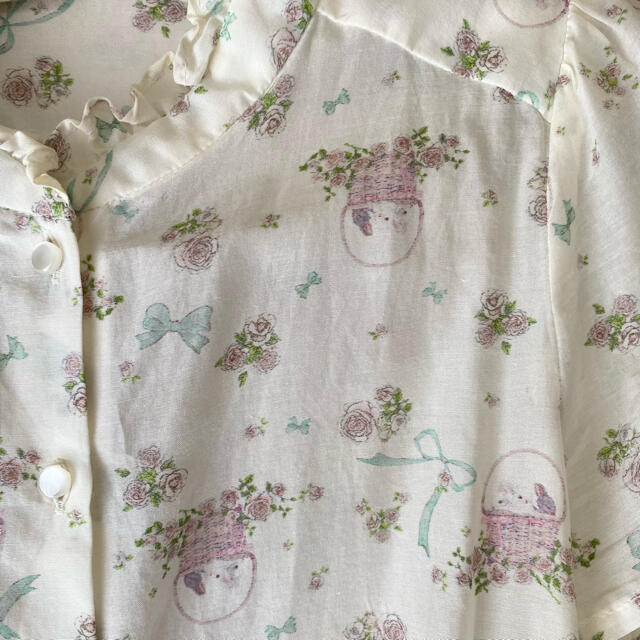 franche lippee - 美品 フランシュリッペ バスケットうさぎ半袖