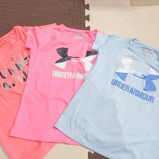 アンダーアーマー(UNDER ARMOUR)のじゅんぽ様専用　　訳あり　アンダーアーマー　３点セット　size140(Tシャツ/カットソー)