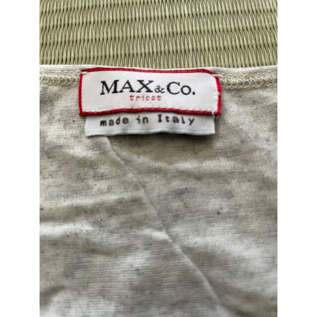 Max & Co.(マックスアンドコー)のマックスアンドコー　ノースリーブ　M レディースのトップス(シャツ/ブラウス(半袖/袖なし))の商品写真