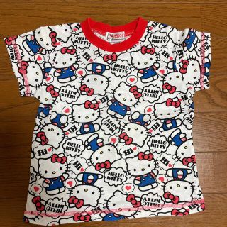 ハローキティ(ハローキティ)の110センチ☆Tシャツ(Tシャツ/カットソー)