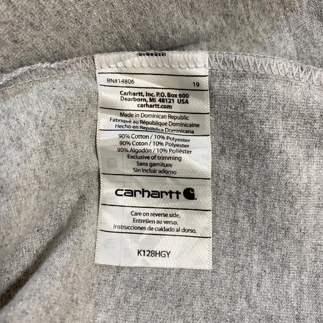 carhartt(カーハート)のi19 US古着　カーハート　半袖Tシャツ　胸ポケット　ヘンリーネック メンズのトップス(Tシャツ/カットソー(半袖/袖なし))の商品写真