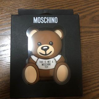 ■未開封■新品■未使用■ MOSCHINO モスキーノ イタリアンテディベア AirPodsケース エアポッズケース ブラック系 AK1336ｷk