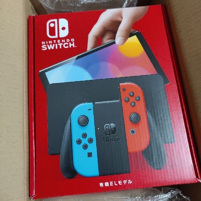 Nintendo Switch(ニンテンドースイッチ)のニンテンドーSwitch最新有機ELモデル本体キット新品 エンタメ/ホビーのゲームソフト/ゲーム機本体(家庭用ゲーム機本体)の商品写真