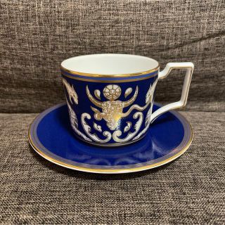 ウェッジウッド(WEDGWOOD)のウェッジウッド　ルネッサンスゴールド　フロレンティーン　カップ&ソーサー(食器)