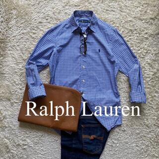 ポロラルフローレン(POLO RALPH LAUREN)のラルフローレン　Ralph Lauren  M相当　長袖シャツ　チェックシャツ(シャツ)