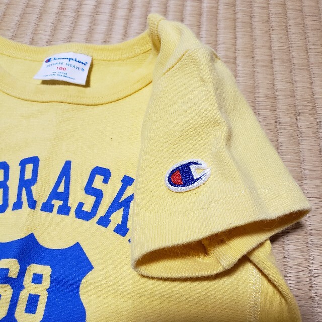 Champion(チャンピオン)のチャンピオン　半袖　100㎝ キッズ/ベビー/マタニティのキッズ服男の子用(90cm~)(Tシャツ/カットソー)の商品写真