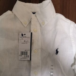 ラルフローレン(Ralph Lauren)のsy 様専用✨ラルフローレン白シャツ115センチキッズ(ブラウス)