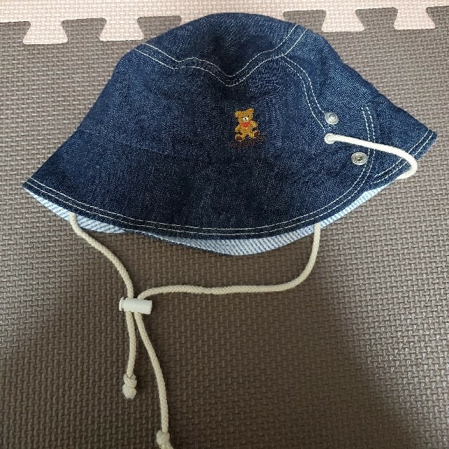mikihouse(ミキハウス)のミキハウス　帽子　50cm キッズ/ベビー/マタニティのこども用ファッション小物(帽子)の商品写真