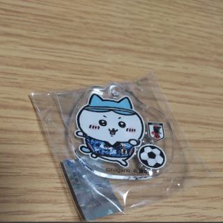 ハチワレ  サッカー アクリルキーホルダー ガチャ ちいかわ(キャラクターグッズ)