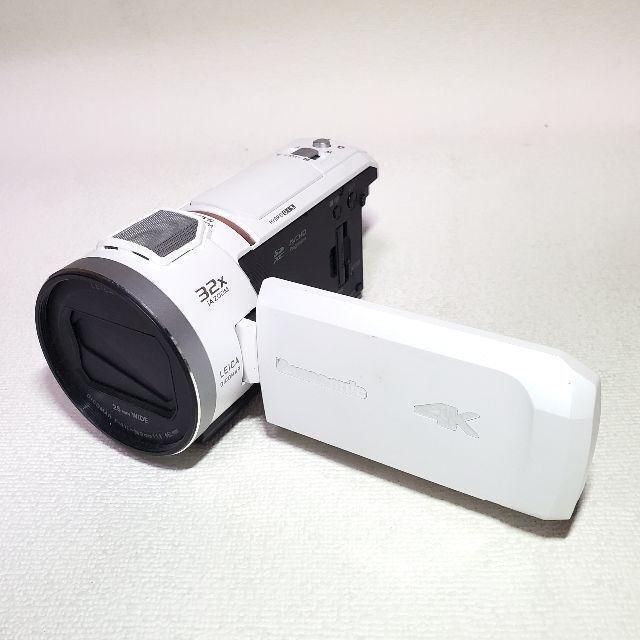 HC-VX2M-W パナソニック 4Kビデオカメラ 展示品 美品 保証有