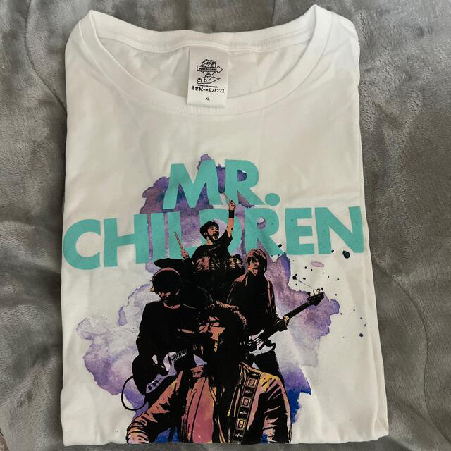 Mr.Children バンドTシャツ 白 XL 半世紀へのエントランスツアー | フリマアプリ ラクマ