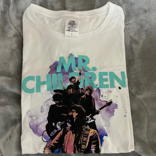 Mr.Children - Mr.Children バンドTシャツ 白 XL 半世紀への ...