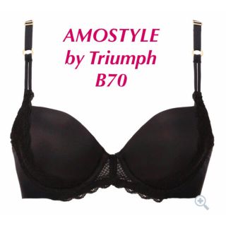 アモスタイル(AMO'S STYLE)のAMOSTYLE by Triumph スムースアンドレース 夢みるブラ B70(ブラ)