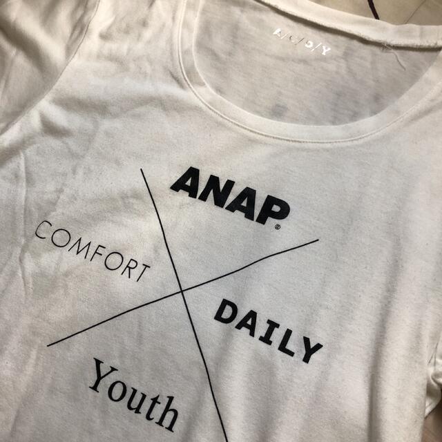 ANAP(アナップ)のANAP☆Tシャツ２枚セット②♪ レディースのトップス(Tシャツ(半袖/袖なし))の商品写真