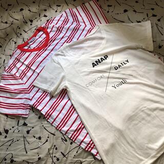 アナップ(ANAP)のANAP☆Tシャツ２枚セット②♪(Tシャツ(半袖/袖なし))