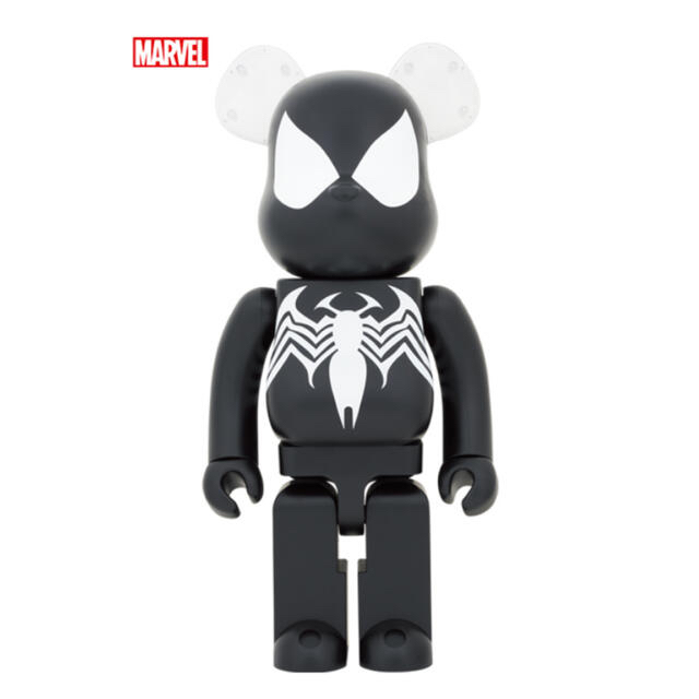 BE@RBRICK(ベアブリック)のBE@RBRICK SPIDER-MAN BLACK COSTUME 1000% エンタメ/ホビーのフィギュア(アメコミ)の商品写真