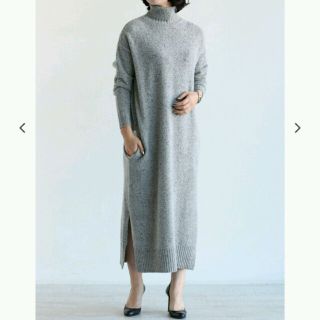 アダワス(ADAWAS)の2016AW★新品未使用 アダワス ADWAS ツイードタートルネックワンピース(ロングワンピース/マキシワンピース)